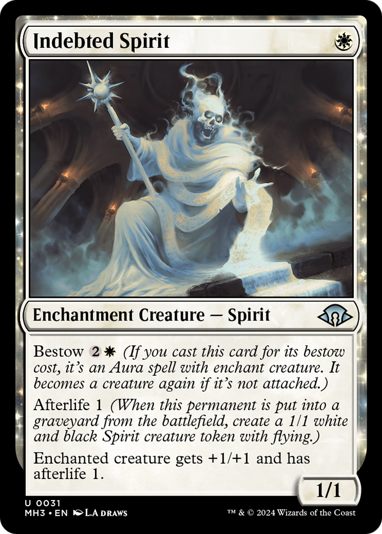 Indebted Spirit [Modern Horizons 3] | GrognardGamesBatavia