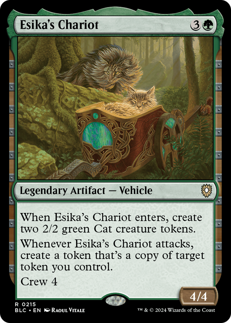 Esika's Chariot [Bloomburrow Commander] | GrognardGamesBatavia