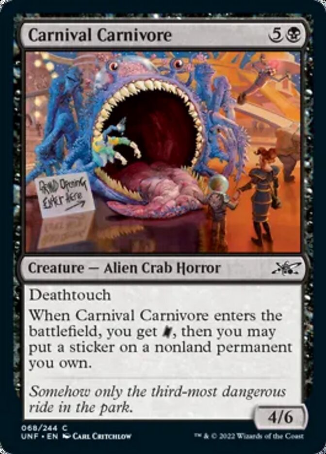 Carnival Carnivore [Unfinity] | GrognardGamesBatavia