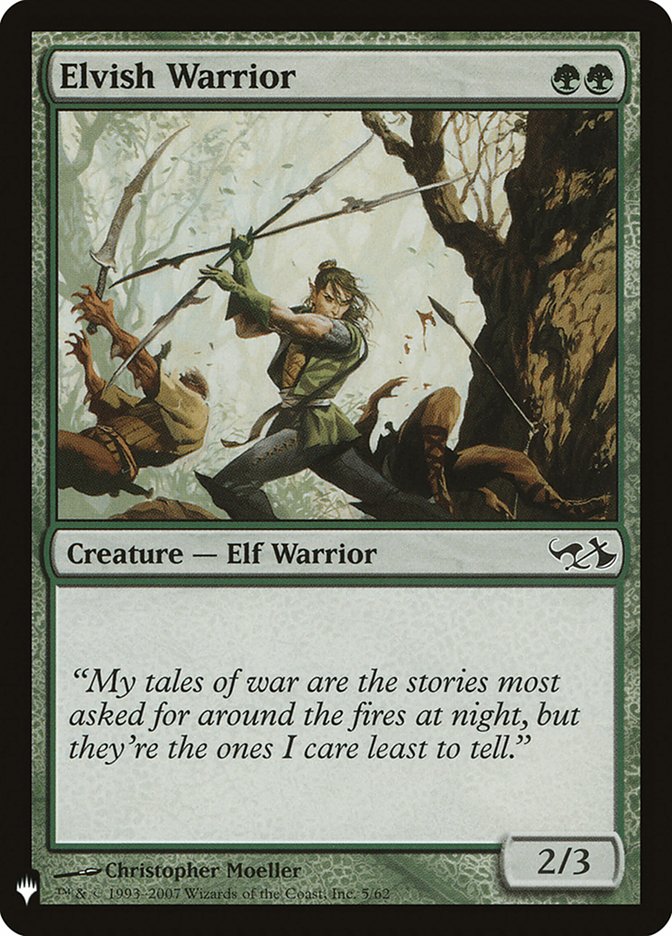 Elvish Warrior [Mystery Booster] | GrognardGamesBatavia