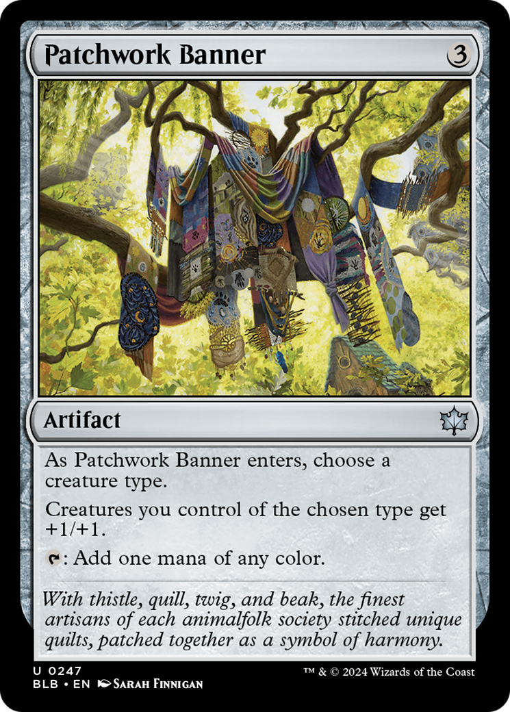 Patchwork Banner [Bloomburrow] | GrognardGamesBatavia