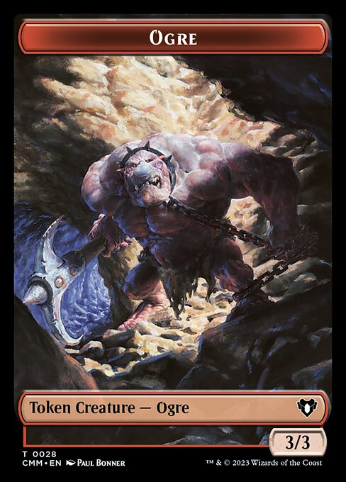 Servo // Ogre Double-Sided Token [Commander Masters Tokens] | GrognardGamesBatavia