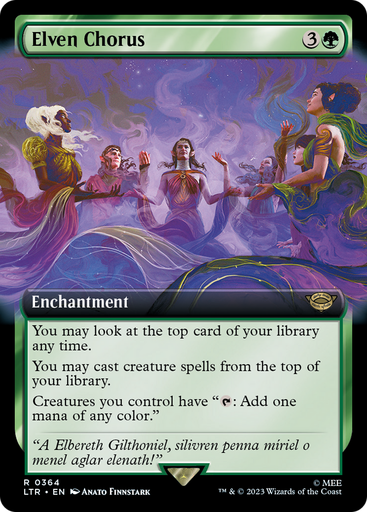Elven Chorus (Extended Art) [The Lord of the Rings: Tales of Middle-Earth] | GrognardGamesBatavia