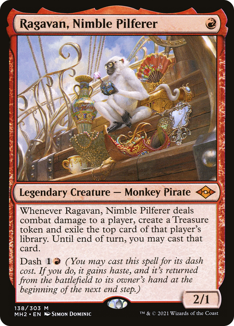 Ragavan, Nimble Pilferer [Modern Horizons 2] | GrognardGamesBatavia