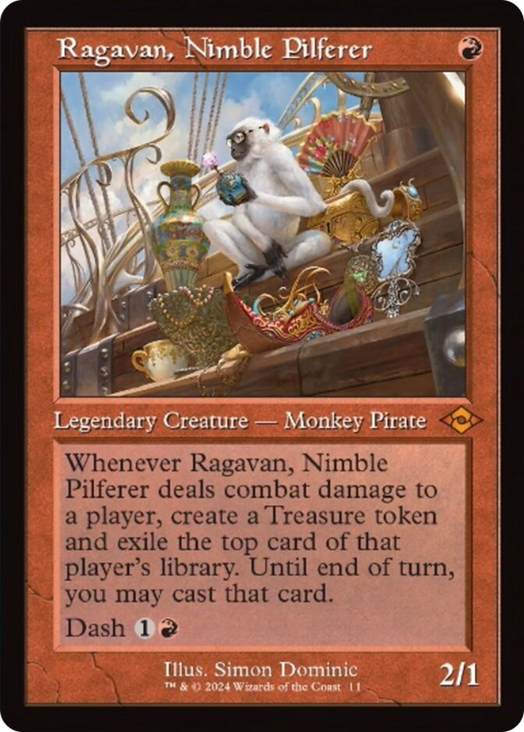 Ragavan, Nimble Pilferer (Retro) [Modern Horizons 2] | GrognardGamesBatavia