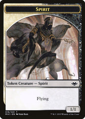 Rhino (013) // Spirit (016) Double-Sided Token [Modern Horizons Tokens] | GrognardGamesBatavia