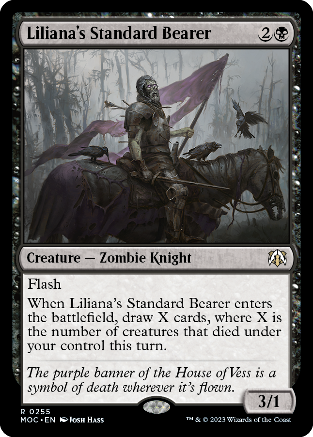 Liliana's Standard Bearer [March of the Machine Commander] | GrognardGamesBatavia