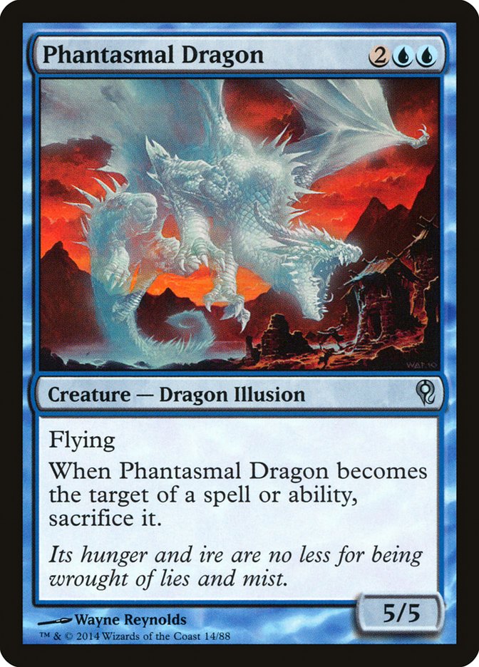 Phantasmal Dragon [Duel Decks: Jace vs. Vraska] | GrognardGamesBatavia