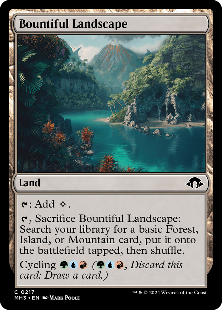 Bountiful Landscape [Modern Horizons 3] | GrognardGamesBatavia