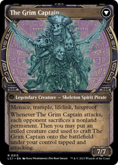 Throne of the Grim Captain // The Grim Captain (Showcase) [The Lost Caverns of Ixalan] | GrognardGamesBatavia