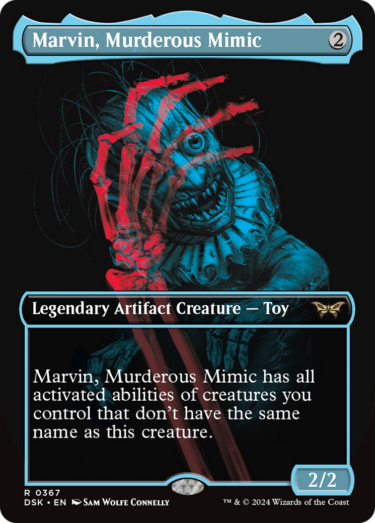 Marvin, Murderous Mimic (Showcase) [Duskmourn: House of Horror] | GrognardGamesBatavia