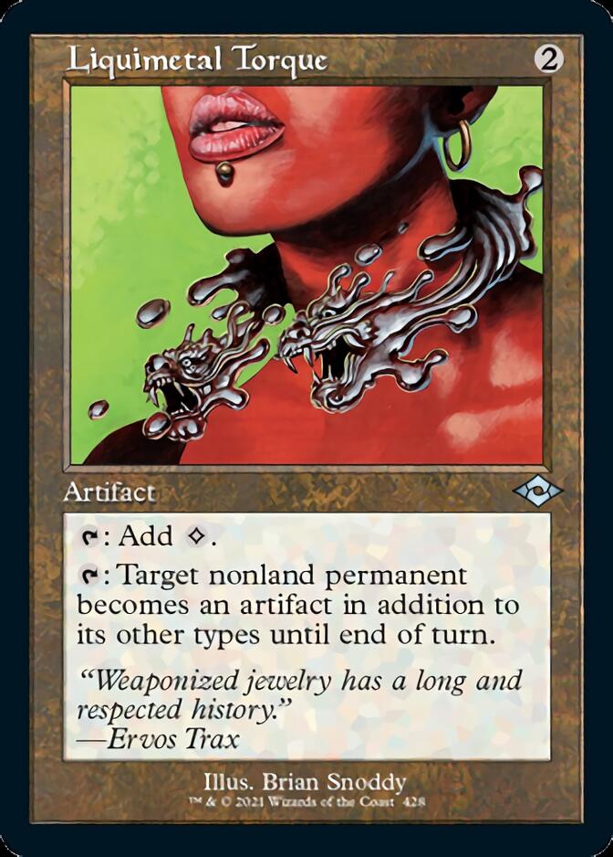 Liquimetal Torque (Retro Foil Etched) [Modern Horizons 2] | GrognardGamesBatavia
