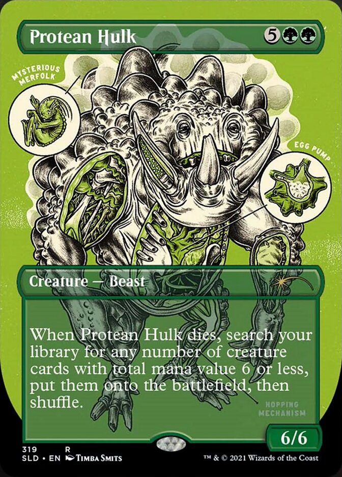 Protean Hulk (Borderless) [Secret Lair Drop Series] | GrognardGamesBatavia