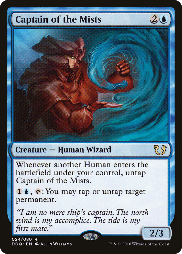 Captain of the Mists [Duel Decks: Blessed vs. Cursed] | GrognardGamesBatavia