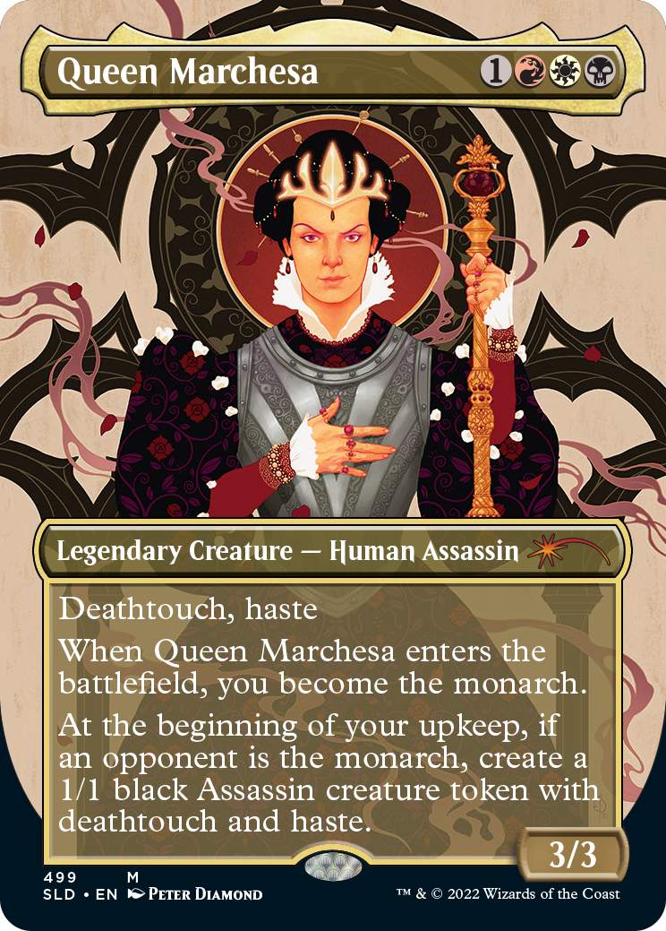 Queen Marchesa (Borderless) [Secret Lair Drop Series] | GrognardGamesBatavia