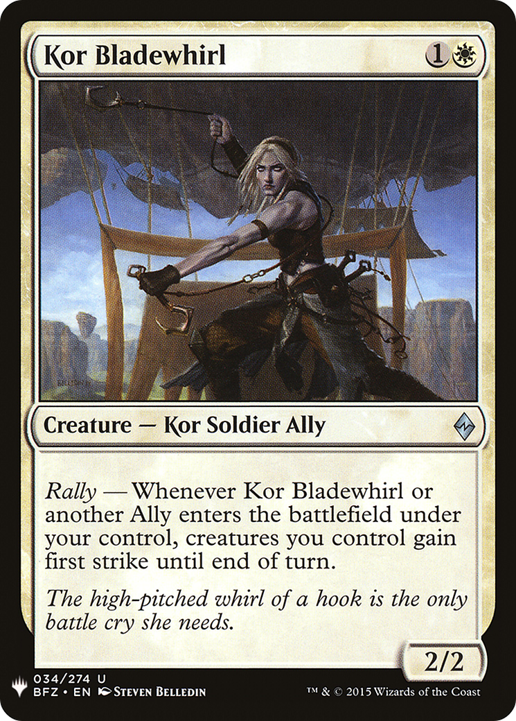 Kor Bladewhirl [Mystery Booster] | GrognardGamesBatavia