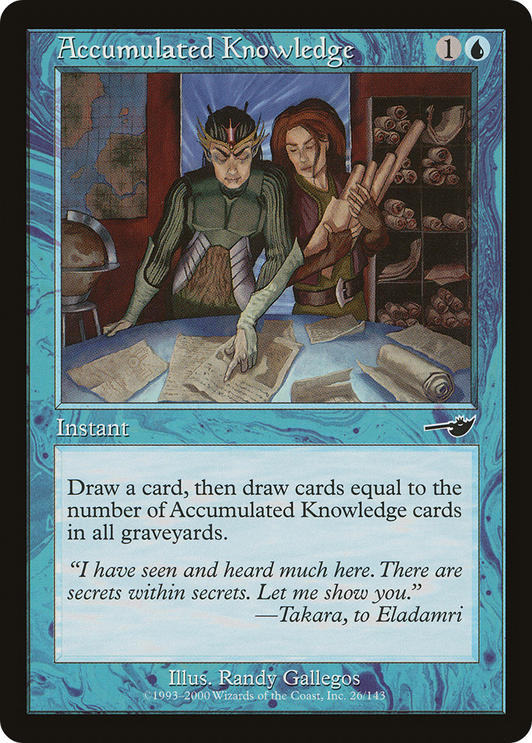 Accumulated Knowledge [Nemesis] | GrognardGamesBatavia