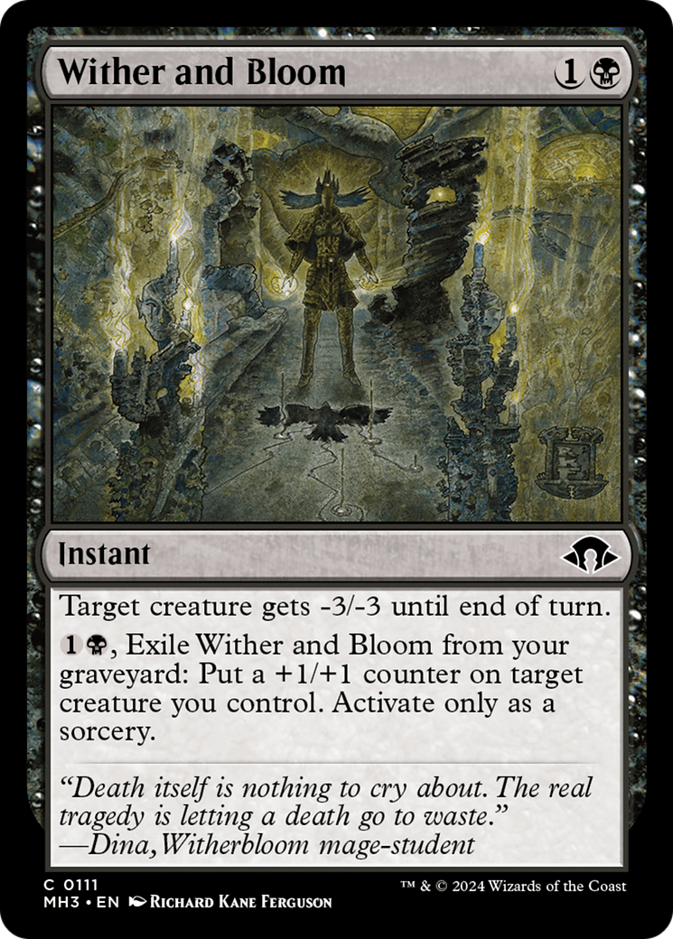 Wither and Bloom [Modern Horizons 3] | GrognardGamesBatavia