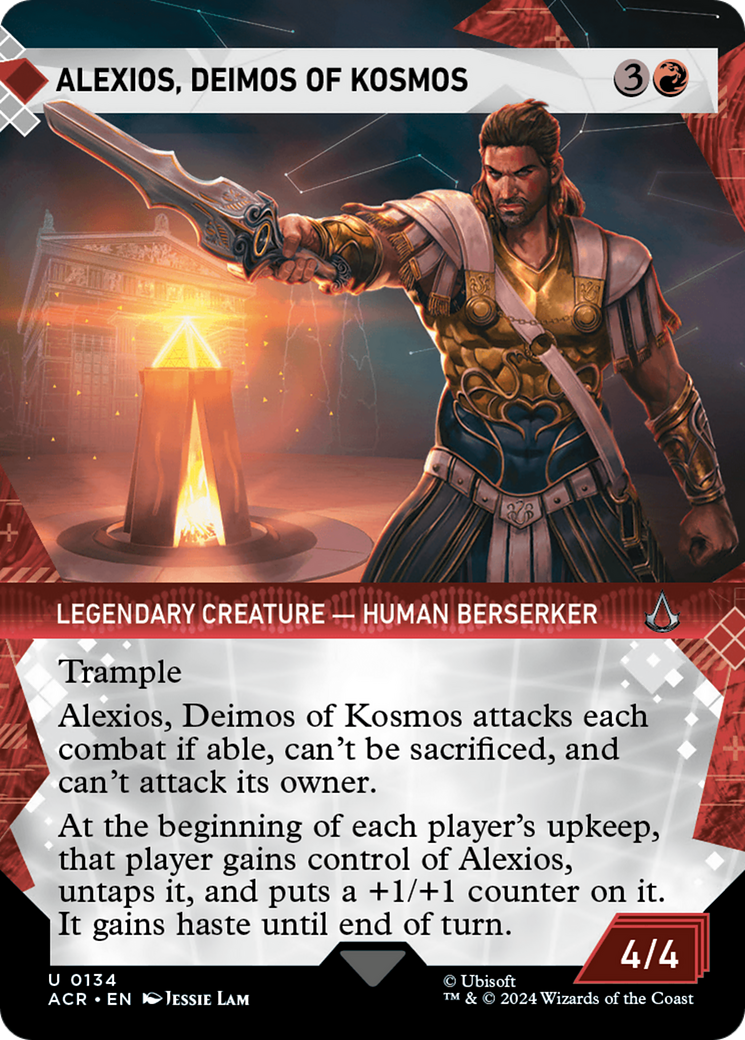 Alexios, Deimos of Kosmos (Showcase) [Assassin's Creed] | GrognardGamesBatavia