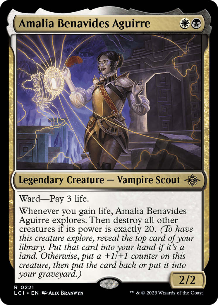 Amalia Benavides Aguirre [The Lost Caverns of Ixalan] | GrognardGamesBatavia