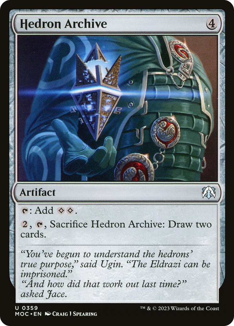 Hedron Archive [March of the Machine Commander] | GrognardGamesBatavia