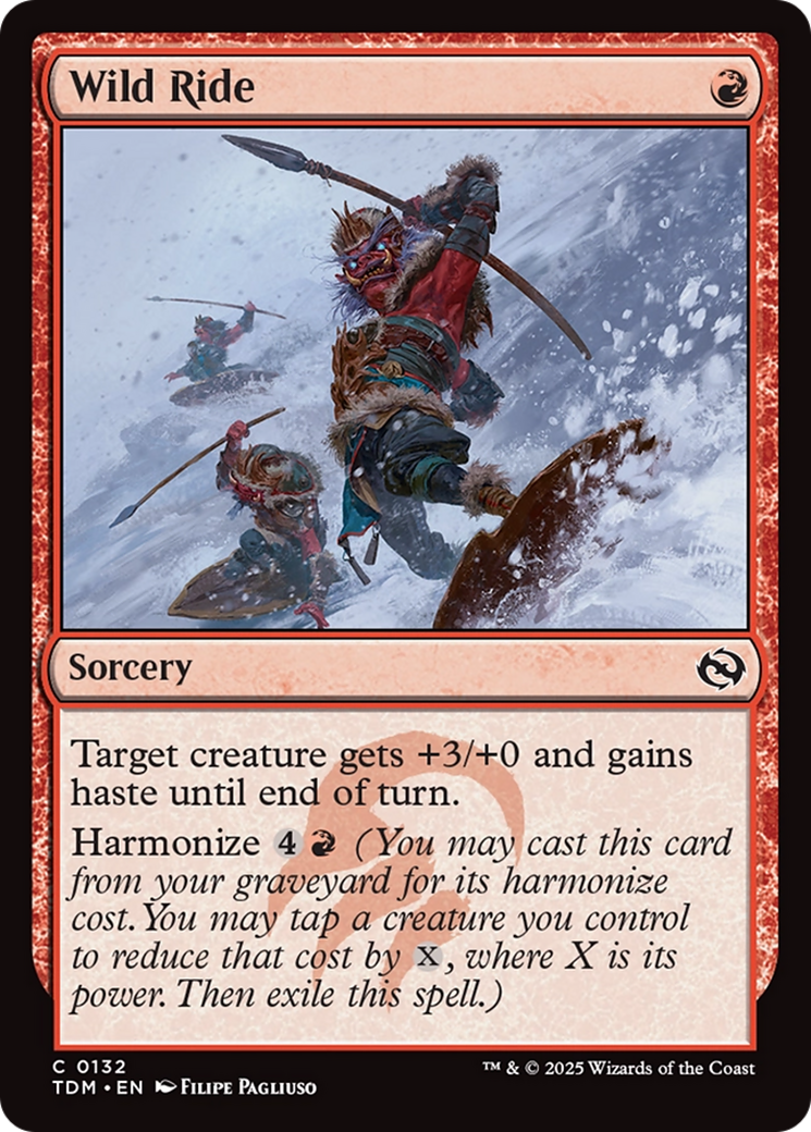 Wild Ride [Tarkir: Dragonstorm] | GrognardGamesBatavia