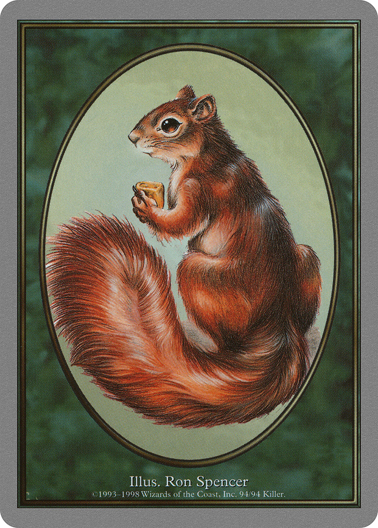 Squirrel Token [Unglued Tokens] | GrognardGamesBatavia