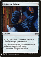 Universal Solvent [Mystery Booster] | GrognardGamesBatavia