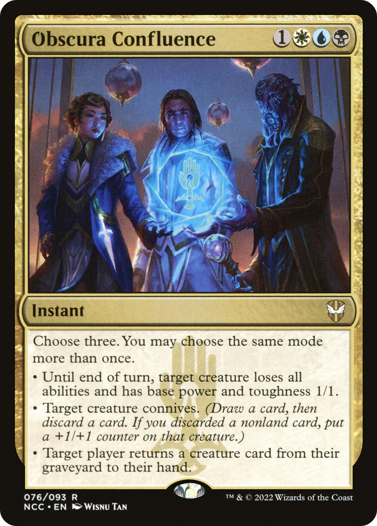 Obscura Confluence [Streets of New Capenna Commander] | GrognardGamesBatavia