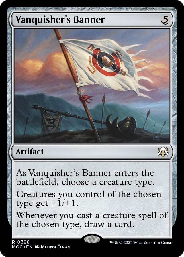 Vanquisher's Banner [March of the Machine Commander] | GrognardGamesBatavia
