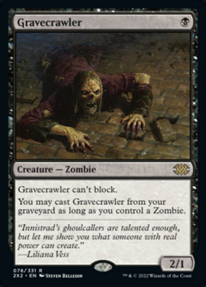 Gravecrawler [Double Masters 2022] | GrognardGamesBatavia