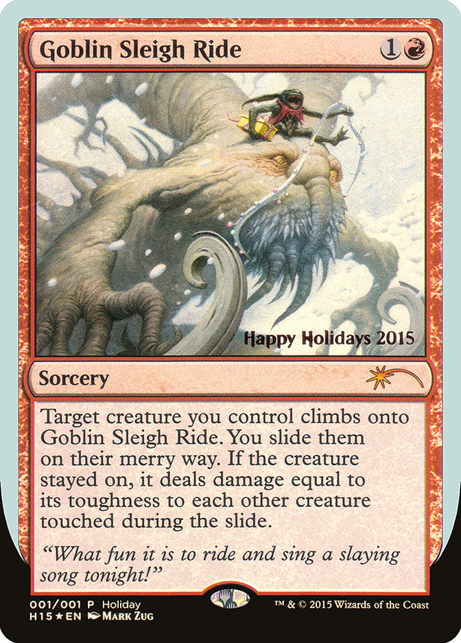 Goblin Sleigh Ride [Happy Holidays] | GrognardGamesBatavia