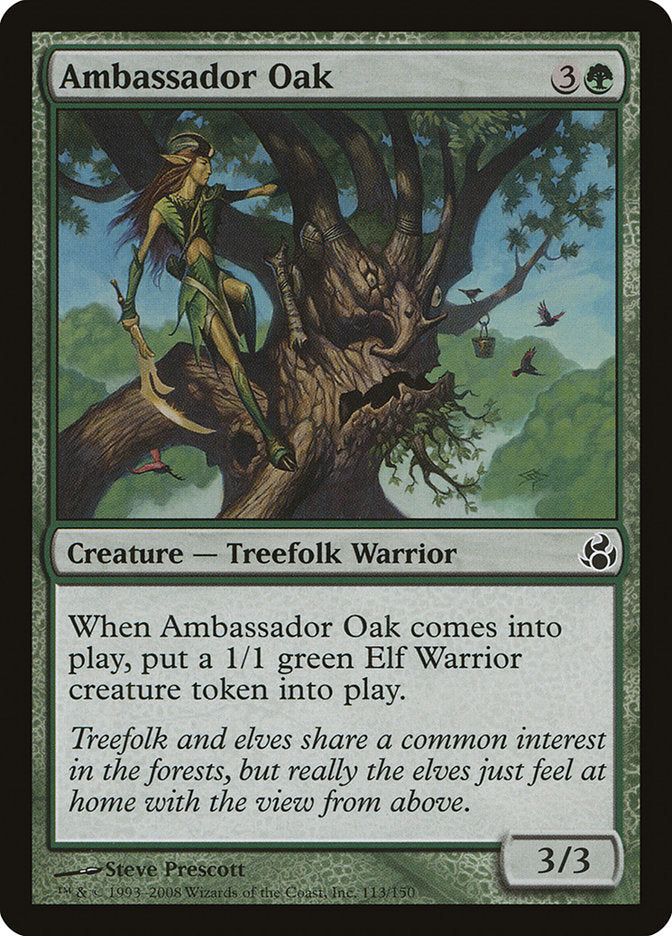 Ambassador Oak (Oversized) [Oversize Cards] | GrognardGamesBatavia