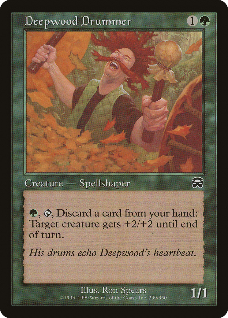 Deepwood Drummer [Mercadian Masques] | GrognardGamesBatavia
