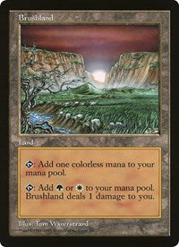 Brushland (Oversized) [Oversize Cards] | GrognardGamesBatavia