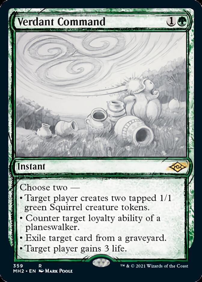 Verdant Command (Sketch) [Modern Horizons 2] | GrognardGamesBatavia