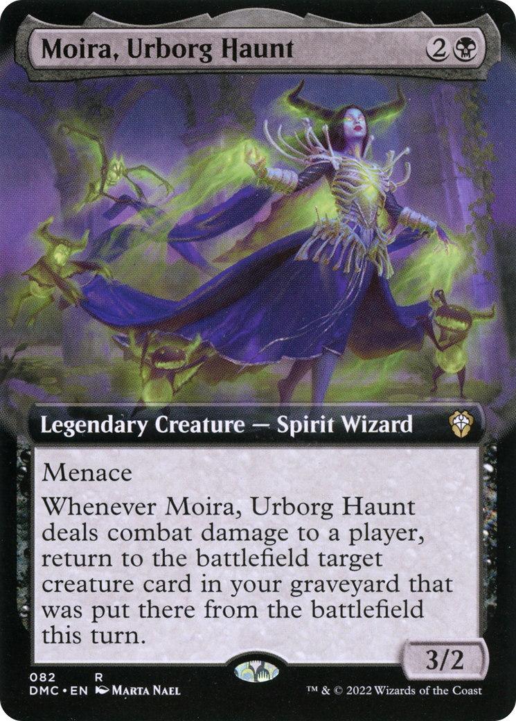 Moira, Urborg Haunt (Extended Art) [Dominaria United Commander] | GrognardGamesBatavia