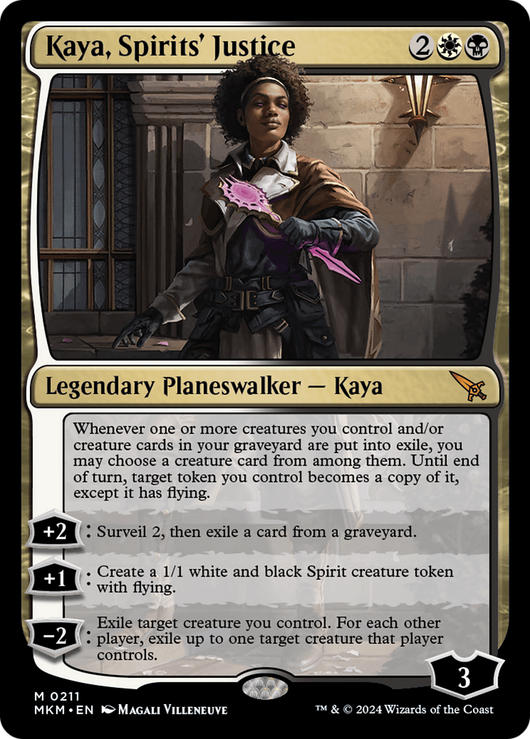 Kaya, Spirits' Justice [Murders at Karlov Manor] | GrognardGamesBatavia