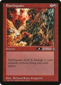 Earthquake (Oversized) [Oversize Cards] | GrognardGamesBatavia