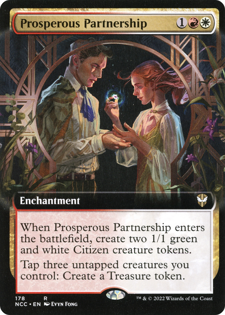 Prosperous Partnership (Extended Art) [Streets of New Capenna Commander] | GrognardGamesBatavia