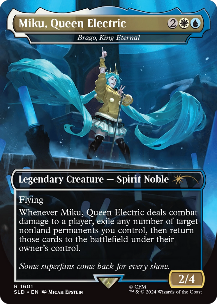 Miku, Queen Electric - Brago, King Eternal [Secret Lair Drop Series] | GrognardGamesBatavia