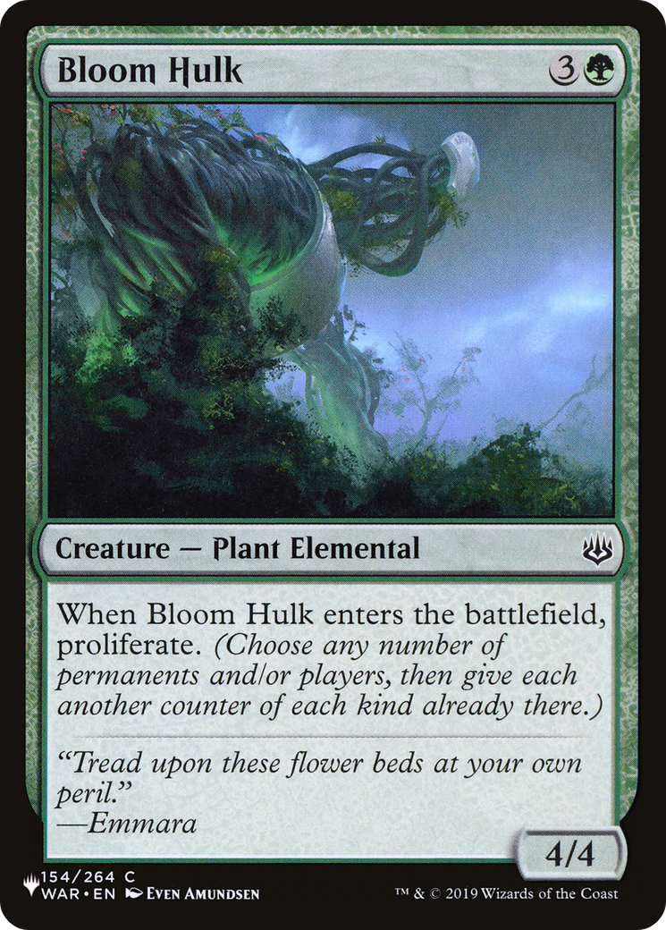 Bloom Hulk [The List Reprints] | GrognardGamesBatavia