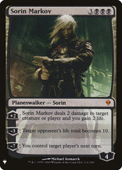 Sorin Markov [Mystery Booster] | GrognardGamesBatavia