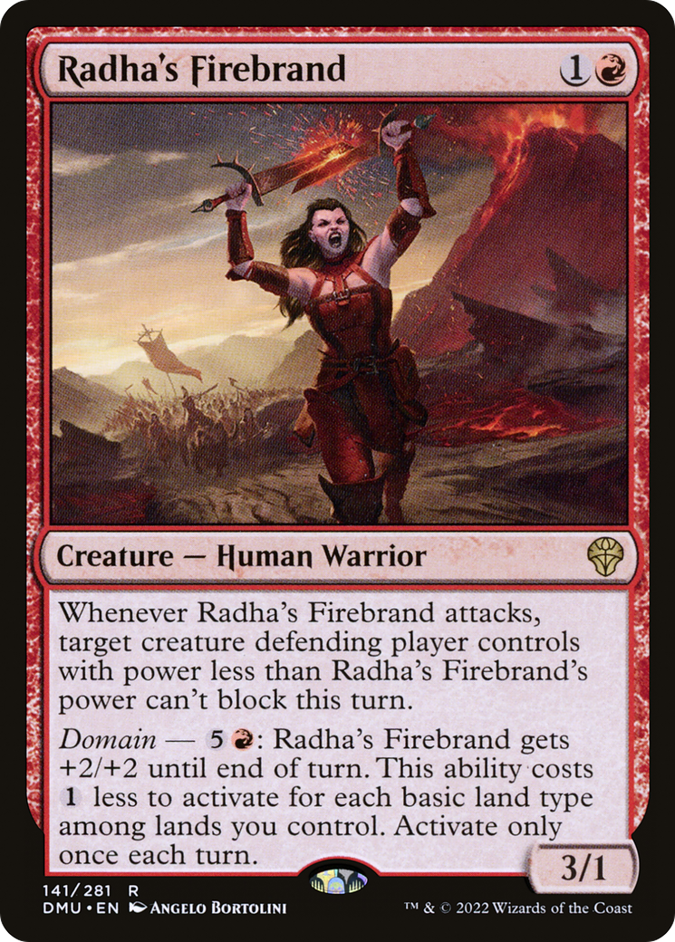 Radha's Firebrand [Dominaria United] | GrognardGamesBatavia