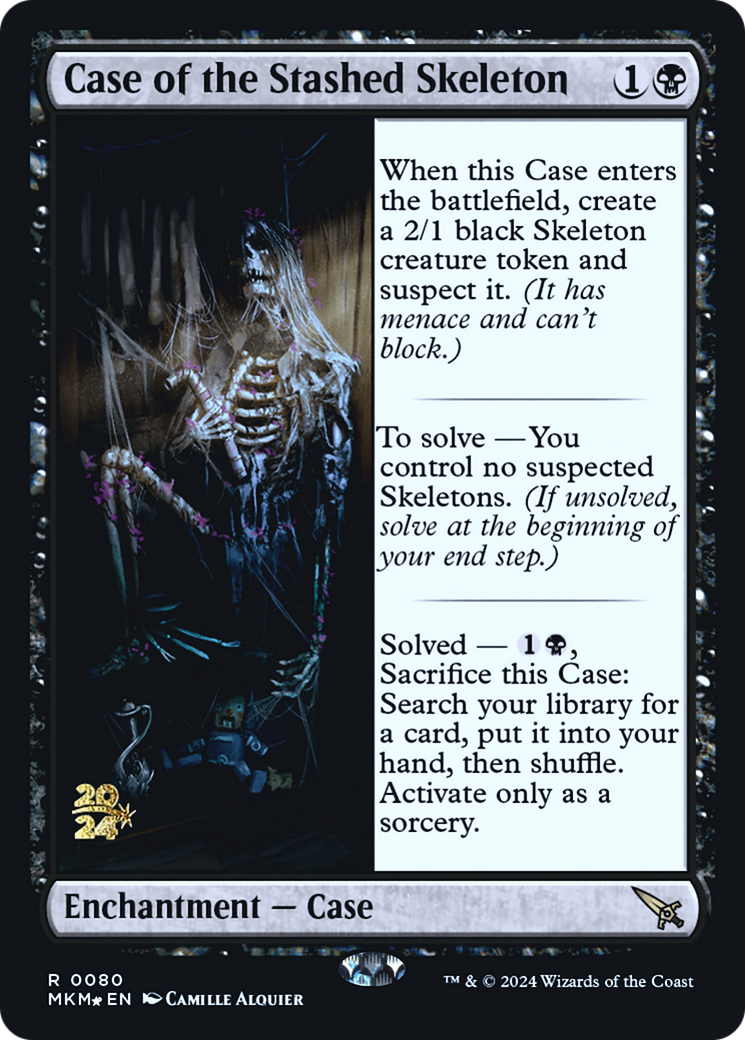 Case of the Stashed Skeleton [Murders at Karlov Manor Prerelease Promos] | GrognardGamesBatavia