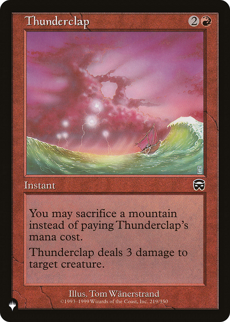 Thunderclap [The List Reprints] | GrognardGamesBatavia