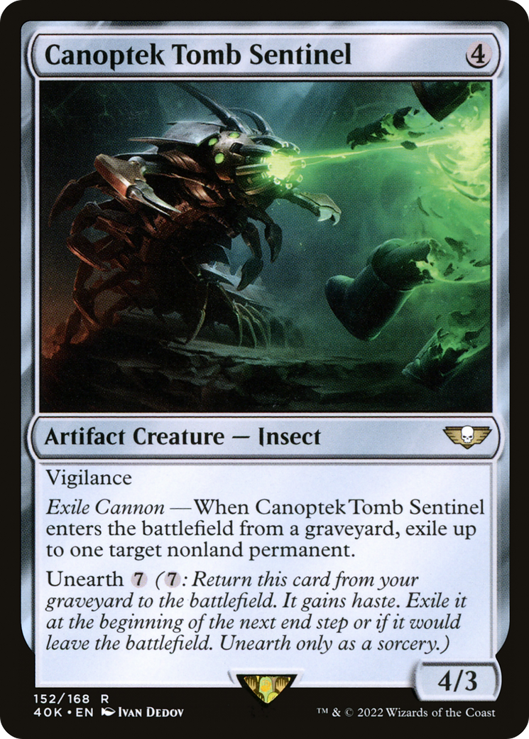 Canoptek Tomb Sentinel [Universes Beyond: Warhammer 40,000] | GrognardGamesBatavia