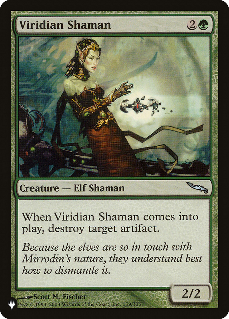 Viridian Shaman [The List Reprints] | GrognardGamesBatavia