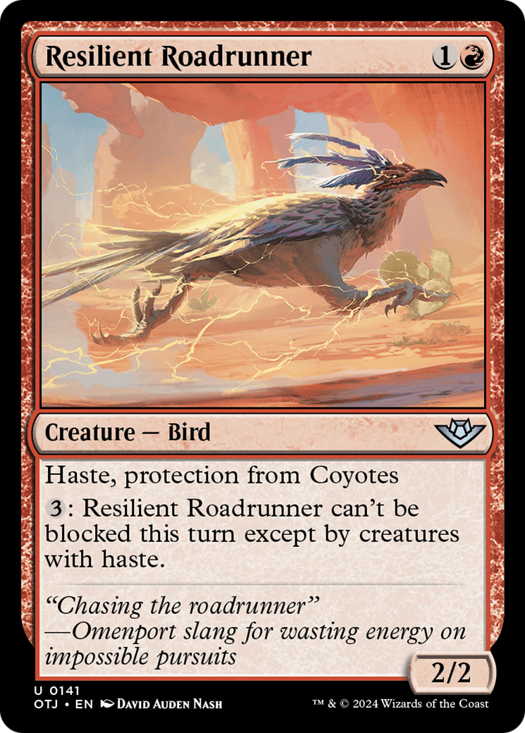 Resilient Roadrunner [Outlaws of Thunder Junction] | GrognardGamesBatavia