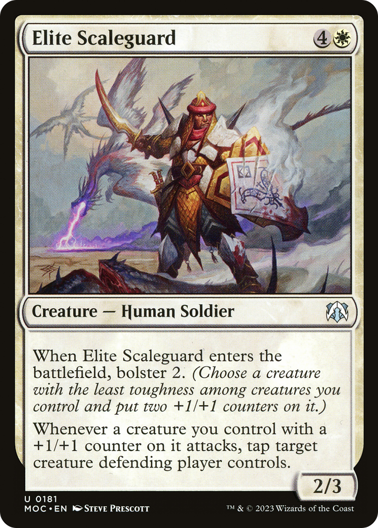 Elite Scaleguard [March of the Machine Commander] | GrognardGamesBatavia